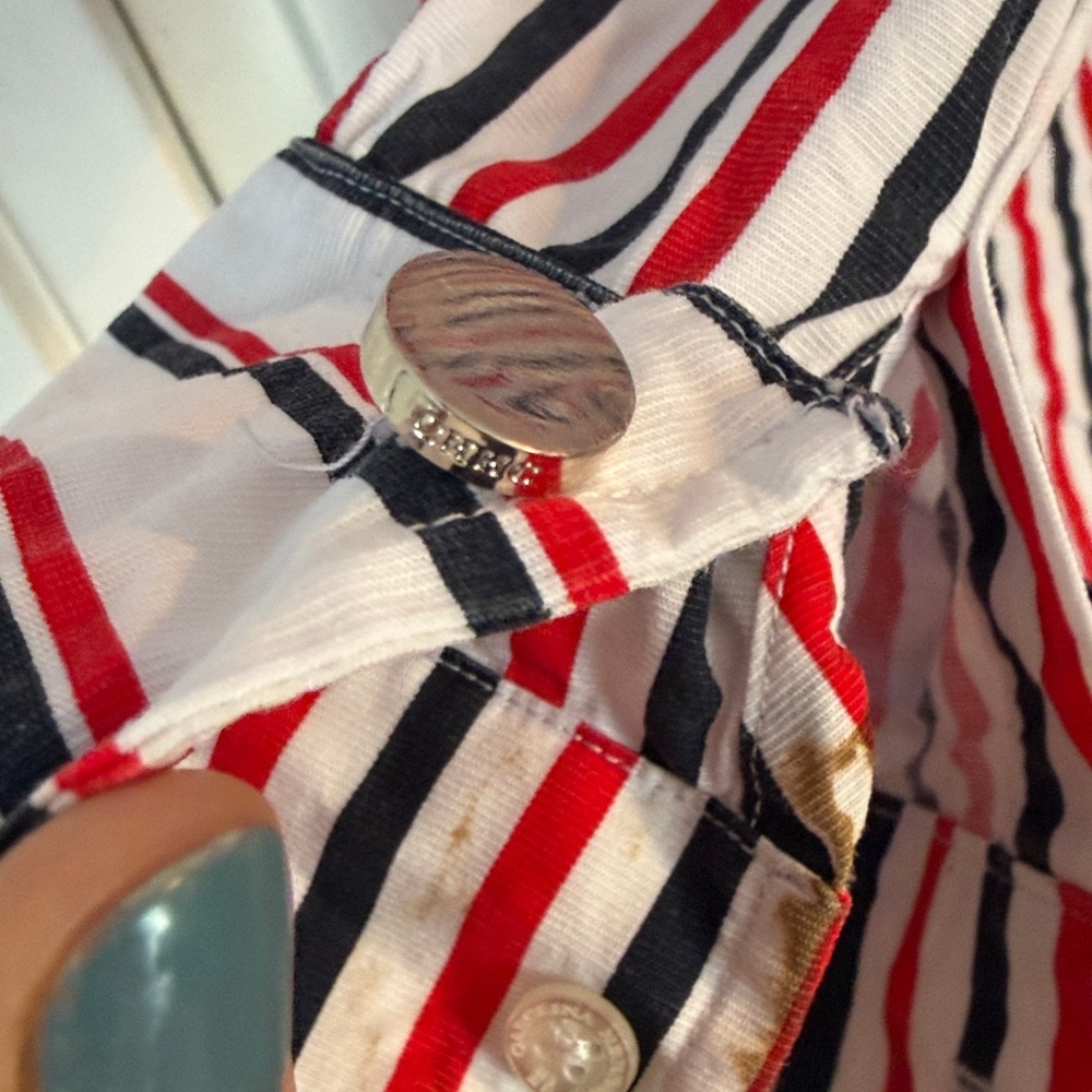 CH Carolina Herrera Striped Button-Down shirt - Picture 2 of 15